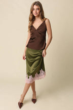 lois skirt - olive