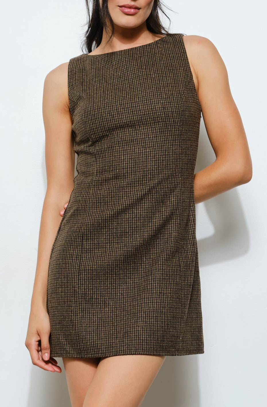 vivi dress - brown