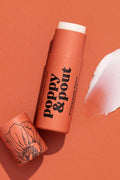 pomegranate peach lip balm