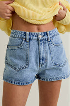 trinity short - denim