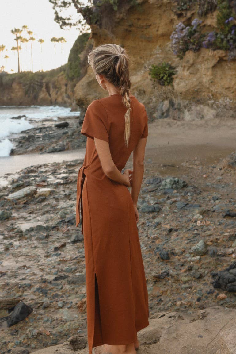 anastasia dress - mocha (FINAL SALE)