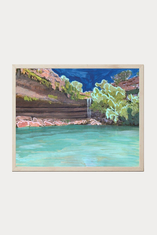 Hamilton Pool Print | El Baker