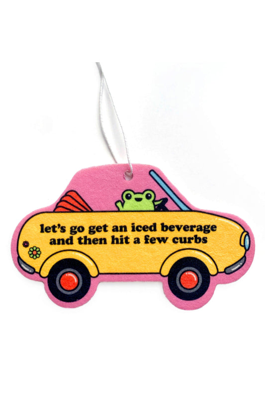 bad driver frog air freshener