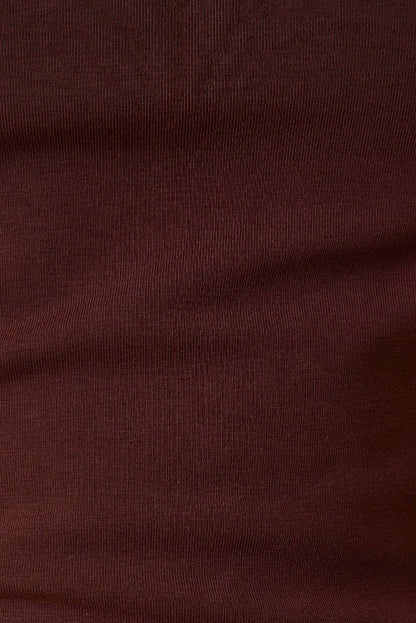 carter tee - dark brown