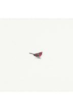 tiny watercolor print - cardinal