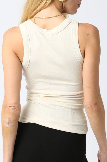 dean tank top - ecru