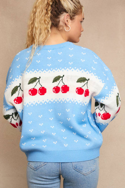 tilly sweater - light blue