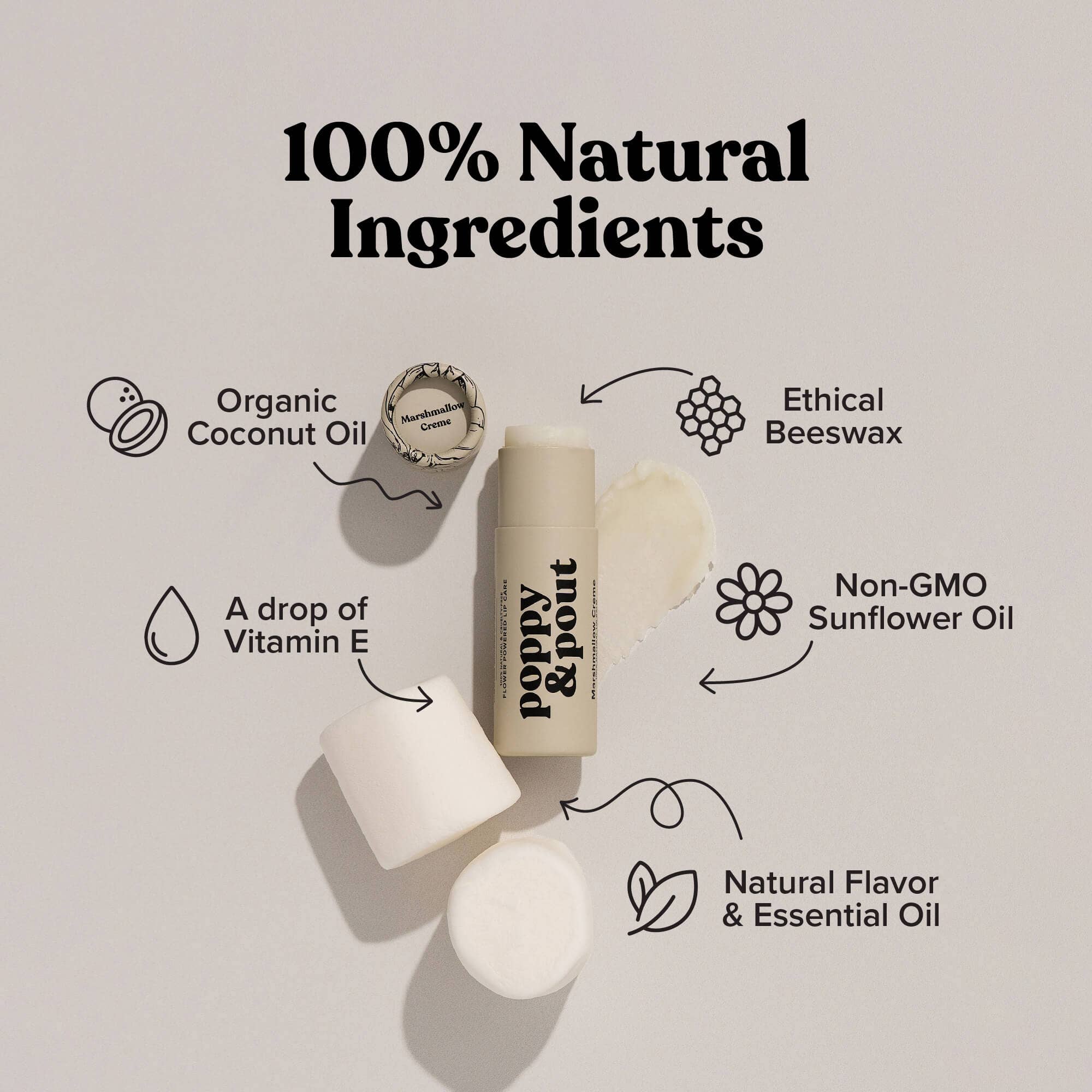 marshmallow creme lip balm