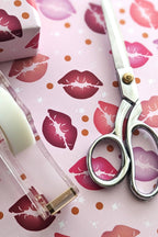 kiss print - wrapping paper (FINAL SALE)