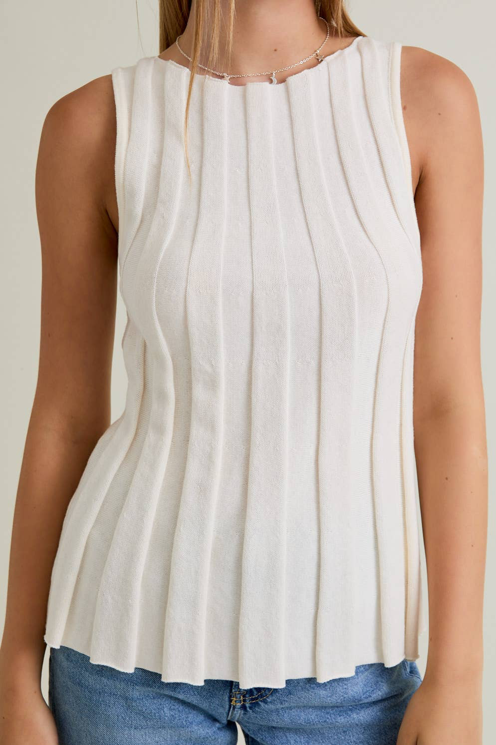 collins top - ivory