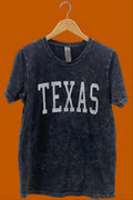 texas mineral wash tee - black