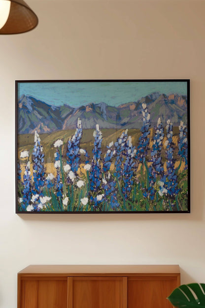 Bluebonnets Big Bend National Park Print | El Baker