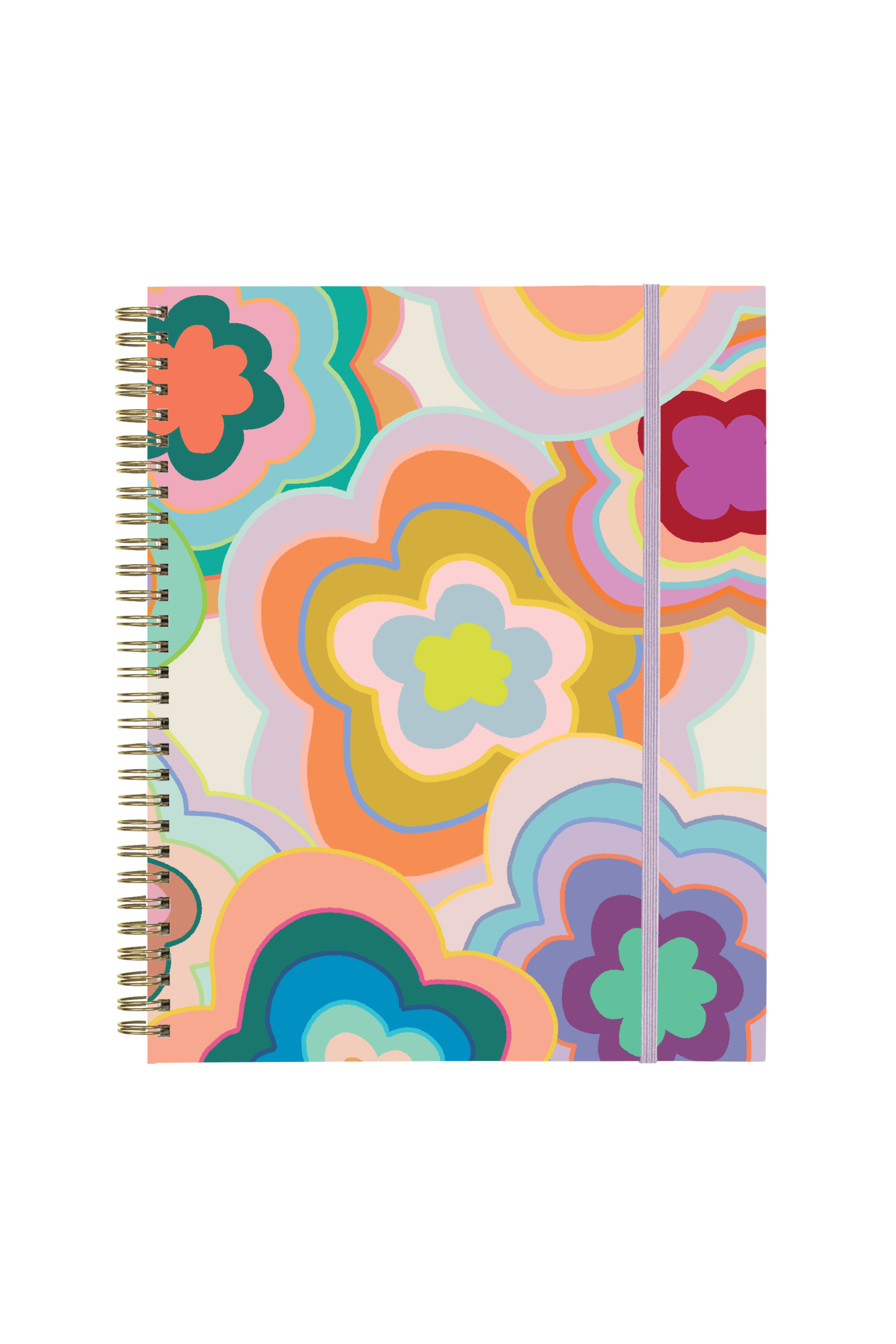 goal getter lite planner - trippy floral