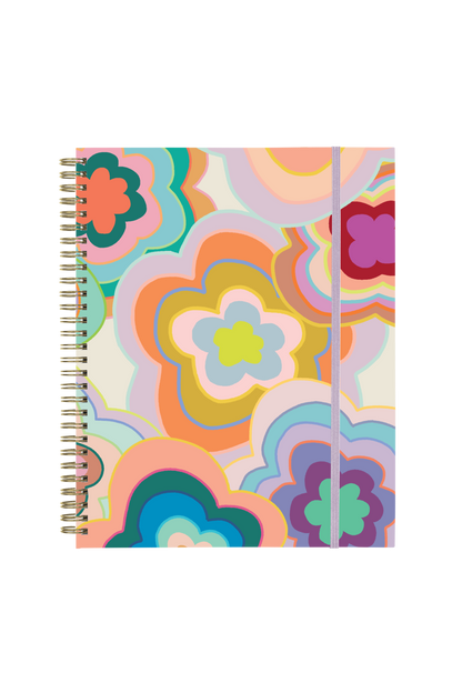 goal getter lite planner - trippy floral