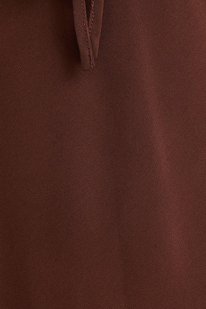 sutton dress - brown