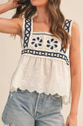 finley tank - cream