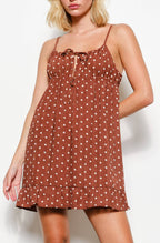 jade dress - brown (FINAL SALE)