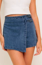 dakota skort - indigo
