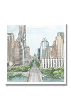 daytime congress avenue mini art print