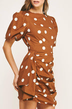 parlin dress - rust (FINAL SALE)