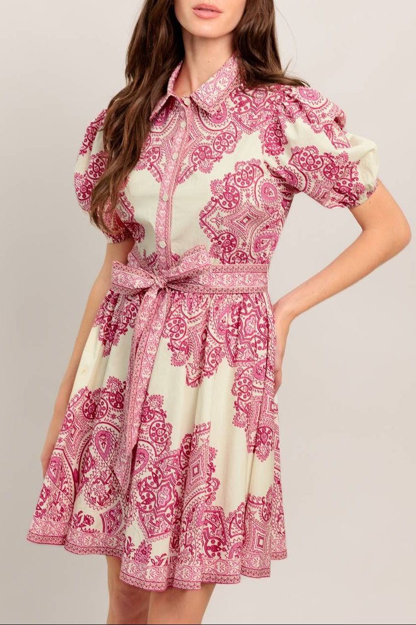 rosemary dress - pink