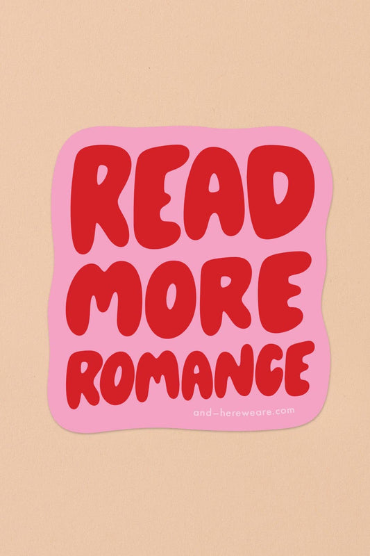 read more romance sticker
