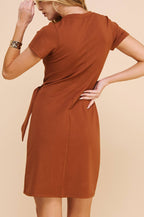 renee dress - mocha (FINAL SALE)