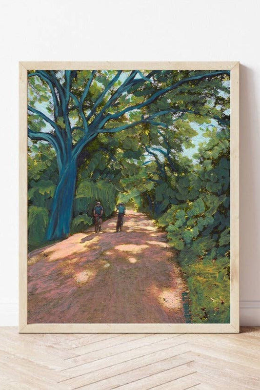 Lady Bird Lake Trail Print | El Baker