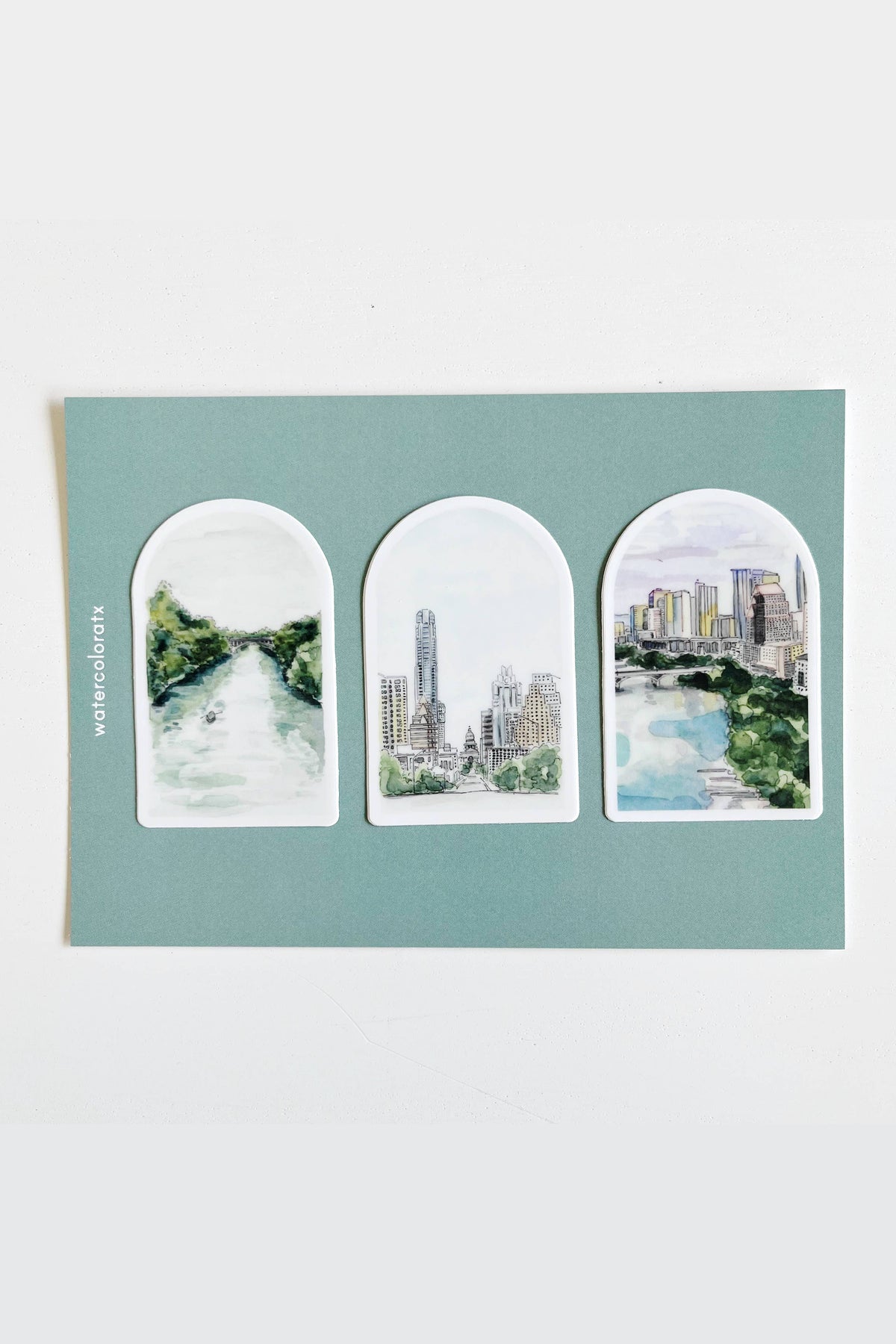 arch trio sticker set