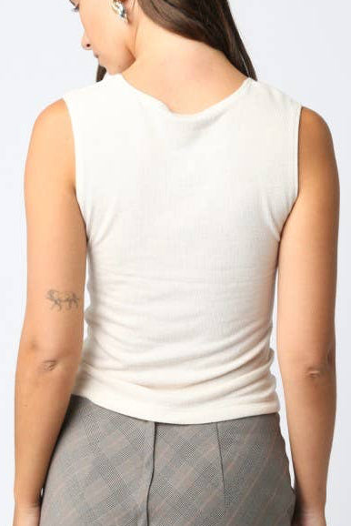 marilyn tank top - ecru