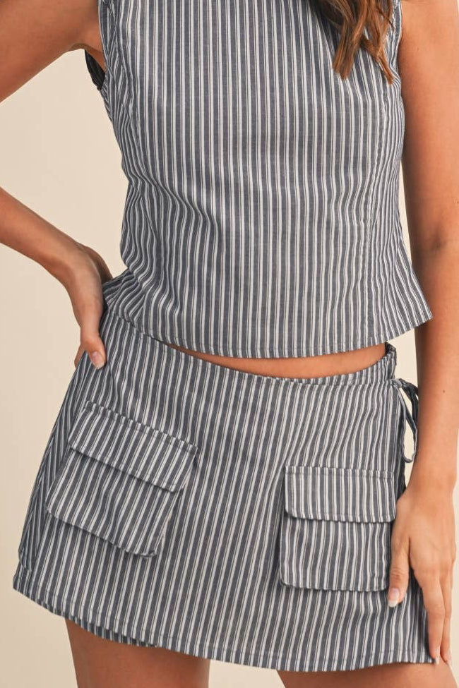maeve skort - indigo