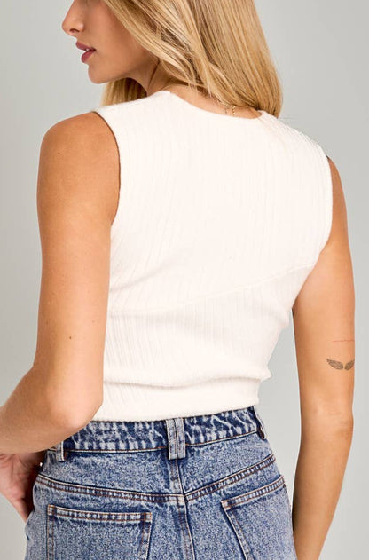 juliette top - ivory