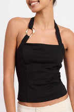 maeve halter - black