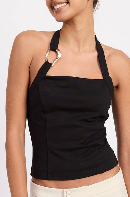 maeve halter - black