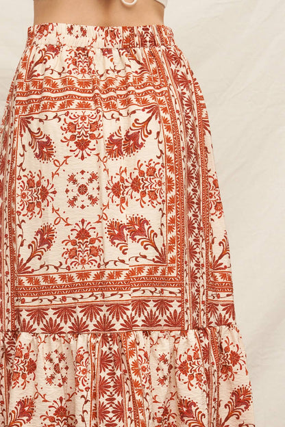 helena skirt - rust