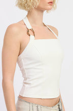 maeve halter - white
