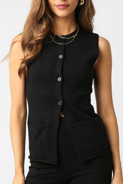 mila top - black
