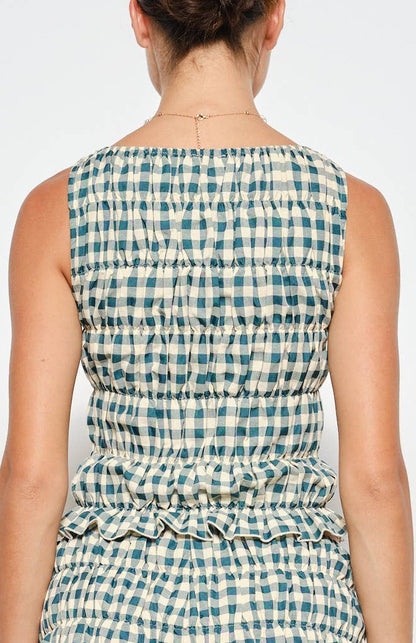 alexandria tank - forest green