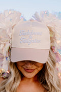 touchdowns & tailgates two tone hat