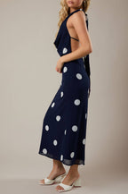 isabella dress - navy