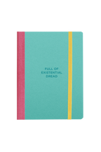 mini notebook - full of existential dread