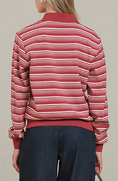 hanna polo – burgundy