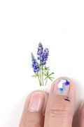 tiny watercolor print - bluebonnet