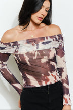 tulsa top - brown