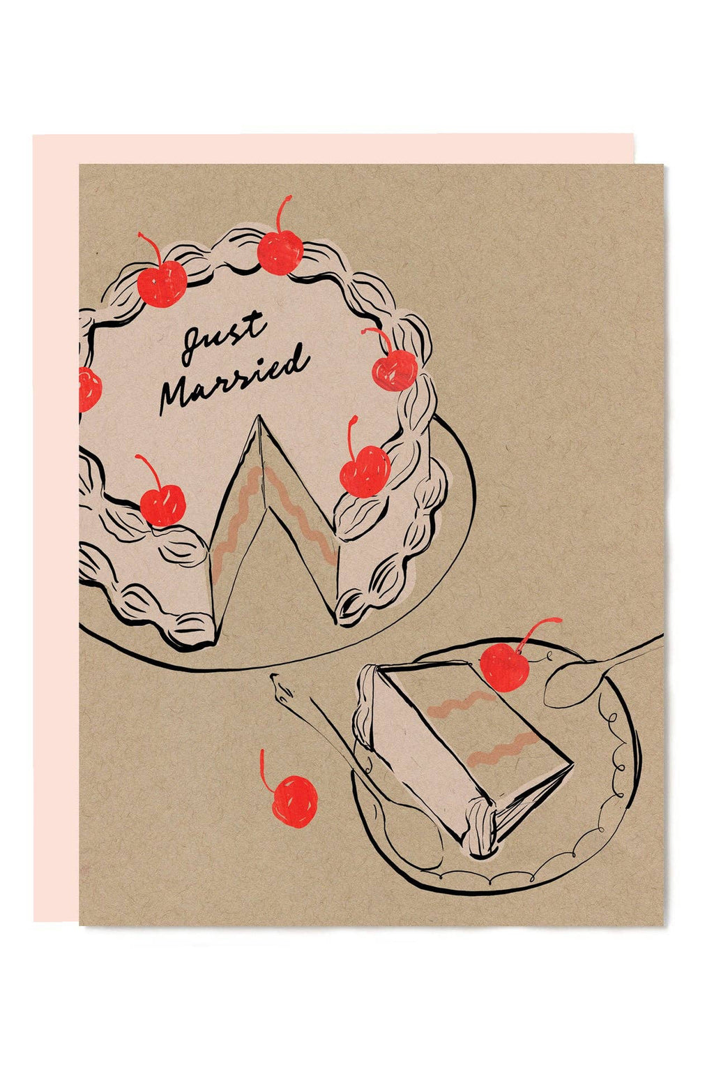 just married card