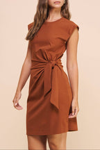 mila dress - mocha (FINAL SALE)