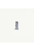 tiny watercolor print - stack of books
