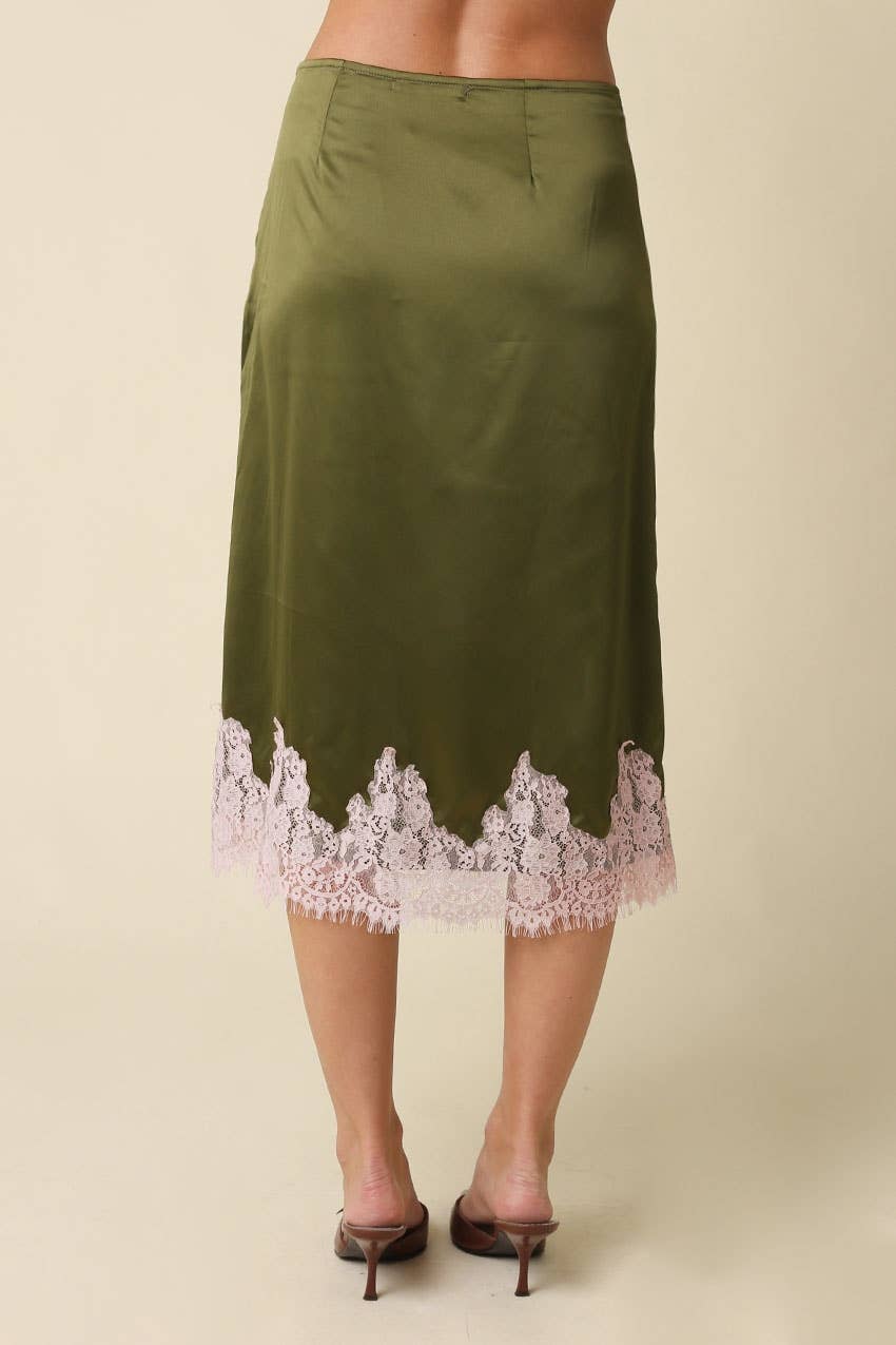lois skirt - olive