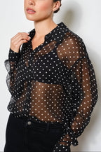 cecilia blouse - black