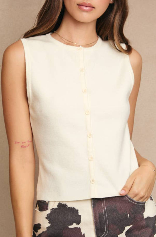 nadia top - cream